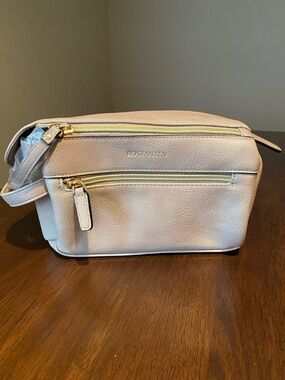 BOSTANTEN Grey Fashion Toiletry Bag / Dopp Kit